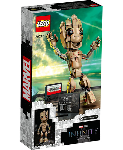 LEGO Marvel Guardians of the Galaxy Vol. 2 I am Groot 76217 Building Kit - 476 Pieces