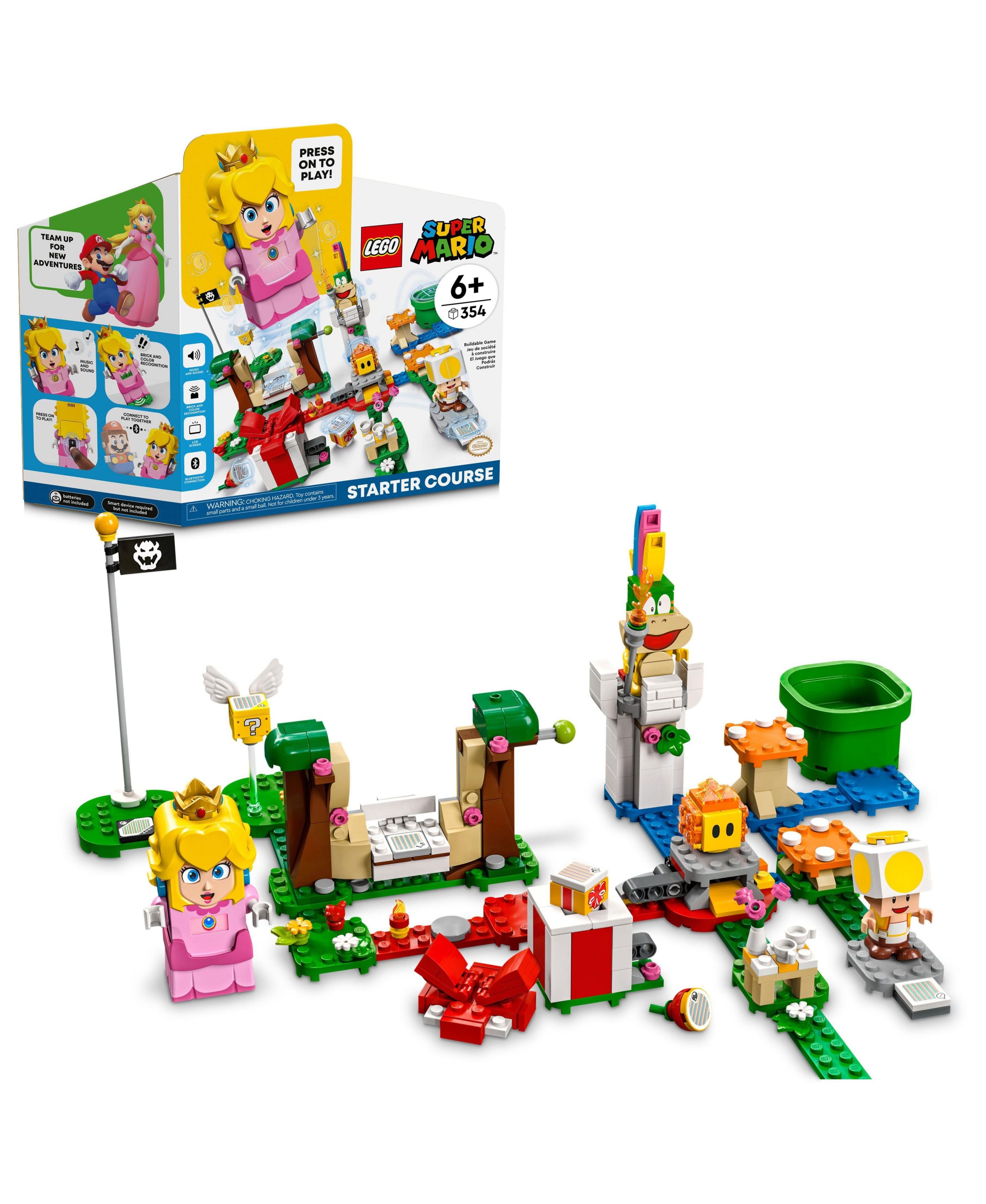 Mario bros lego starter kit sale