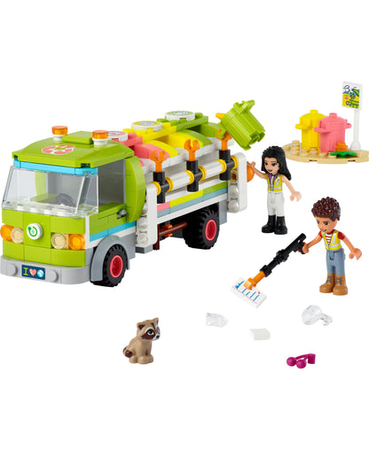 LEGO Friends Recycling Truck 41712 Building Kit - Eco-Friendly Play (259 Pieces)