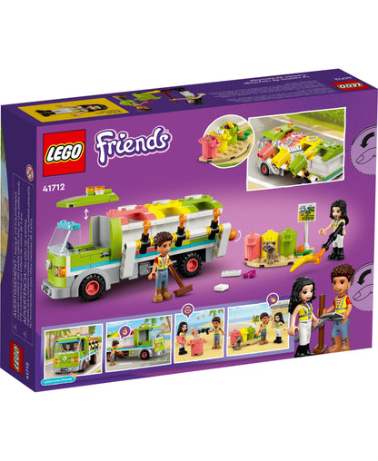 LEGO Friends Recycling Truck 41712 Building Kit - Eco-Friendly Play (259 Pieces)