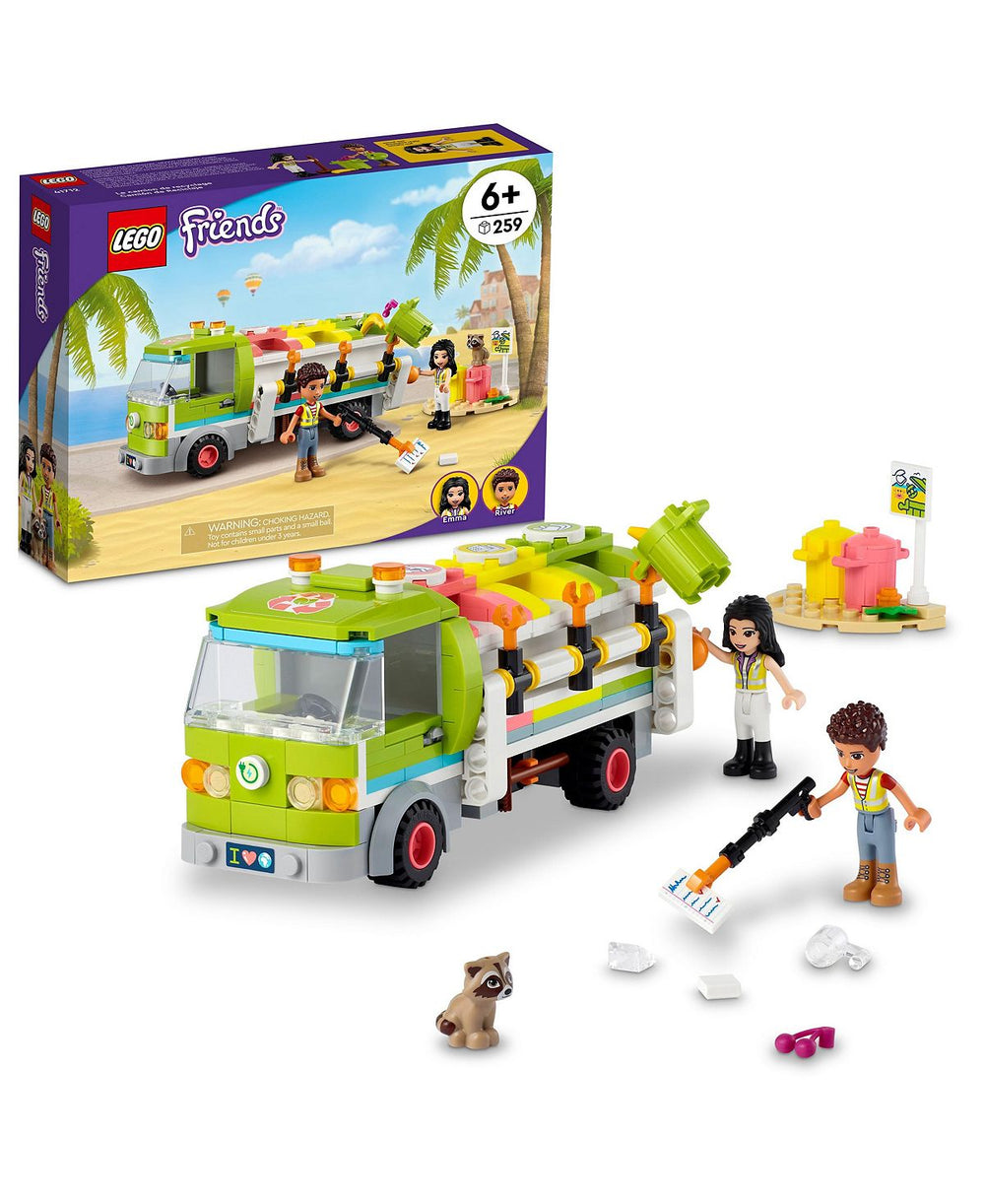 LEGO Friends Recycling Truck 41712 Building Kit - Eco-Friendly Play (259 Pieces)