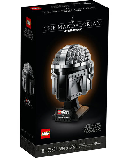 LEGO Star Wars The Mandalorian Helmet 18 cm Collectible Building Kit