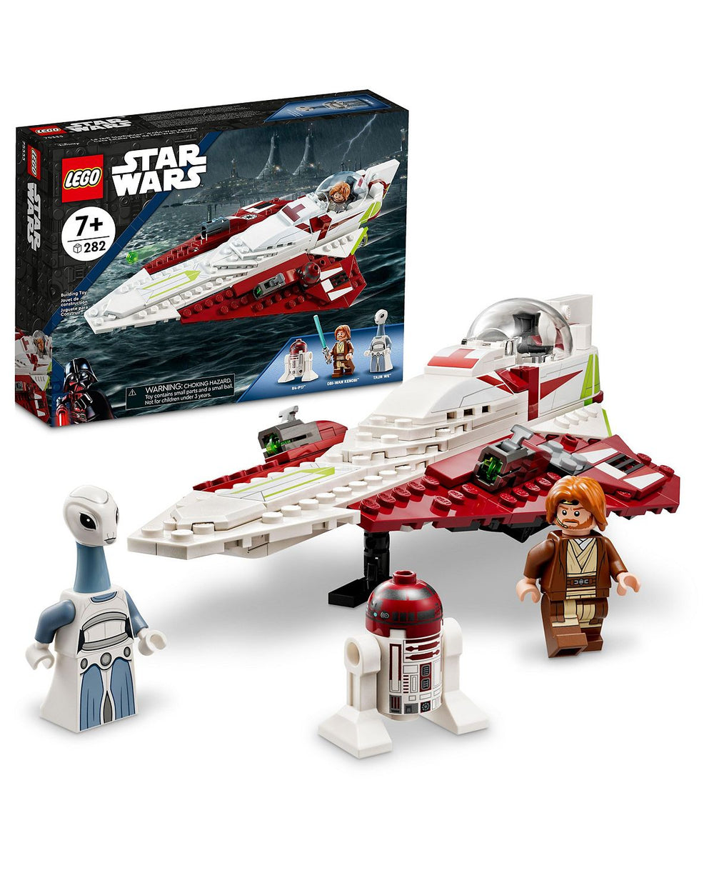 LEGO Star Wars Obi-Wan Kenobi's Jedi Starfighter 75333 Building Kit - 282 Pieces