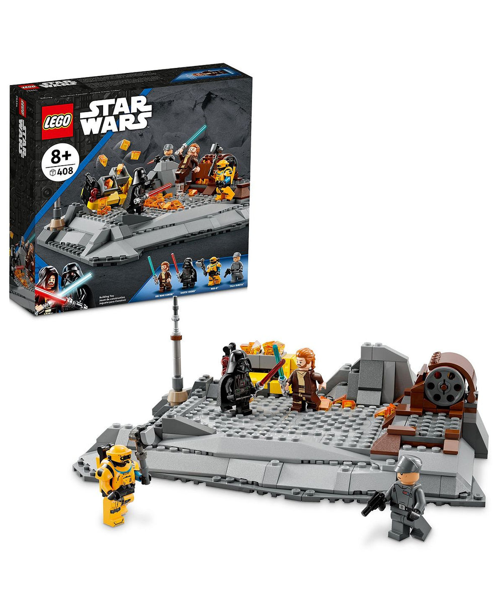 LEGO Star Wars Obi-Wan Kenobi vs. Darth Vader 408-Piece Building Set