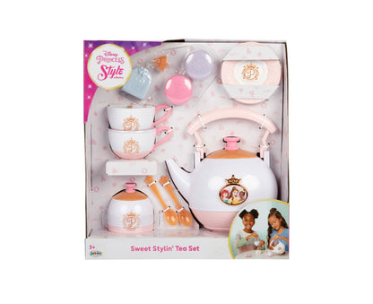 Disney Princess Style Collection 12-Piece Sweet Styling Tea Set