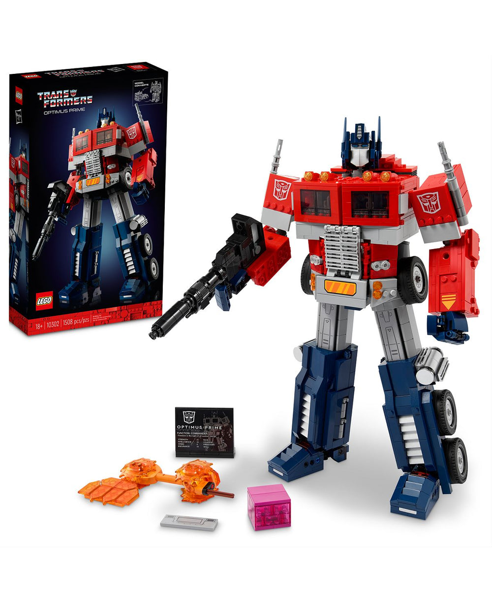 LEGO Transformers Optimus Prime 35cm Collectible Building Kit 10302