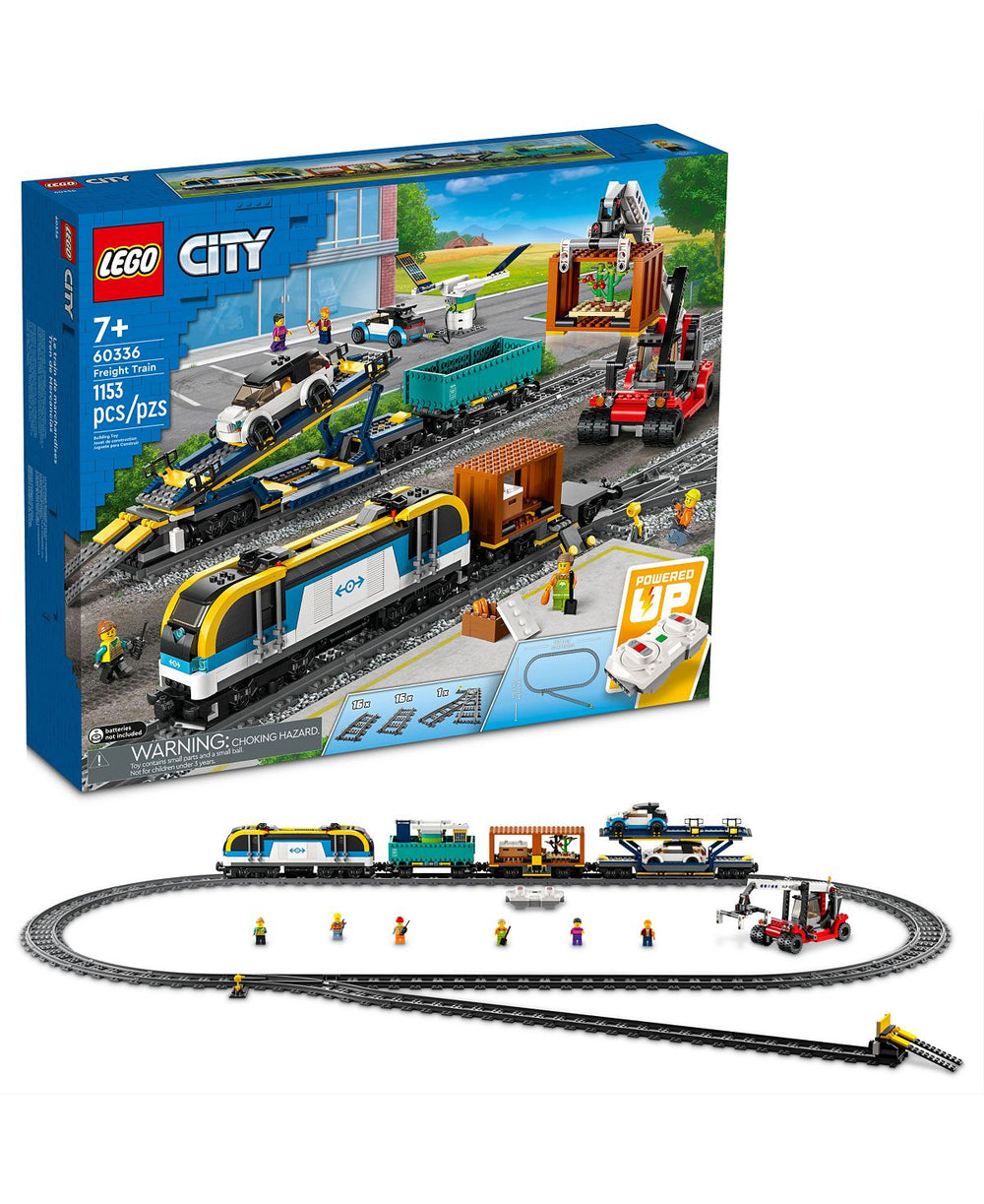 LEGO City Freight Train 60336 Building Kit - 1,153 Pieces