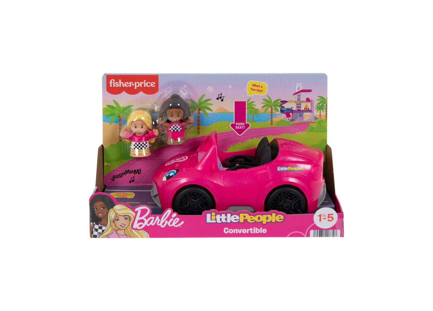 Fisher Price Little People Barbie Convertible Playset