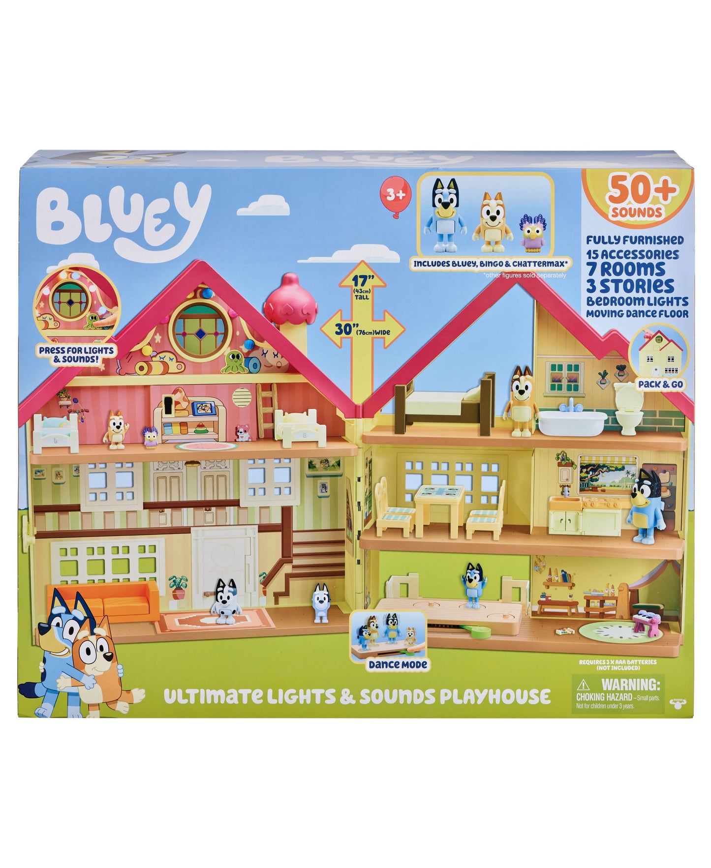 Bluey Deluxe Home Playset Series 7