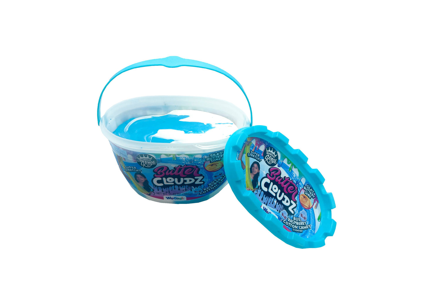 Compound Kings Butter Cloudz Slime Kit - Blue Raspberry & Cotton Candy