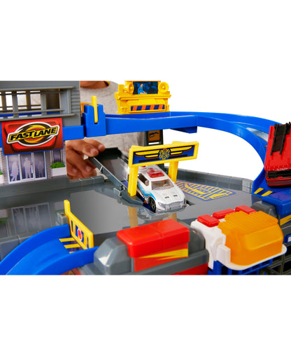 Toys R Us Fast Lane Rescue Station Playset with Interactive Features