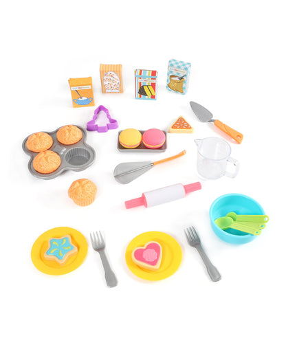 Toys R Us Junior Baker Deluxe Playset - Colorful Baking Tools and Accessories