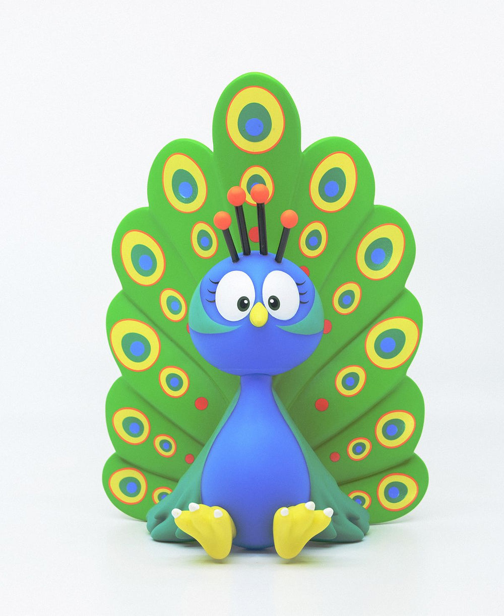 VeeFriends 6" Vinyl Collectible Figurine - Practical Peacock