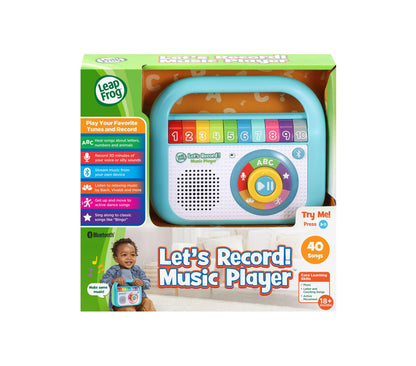 LeapFrog Let's Record Music Player for Toddlers and Preschoolers