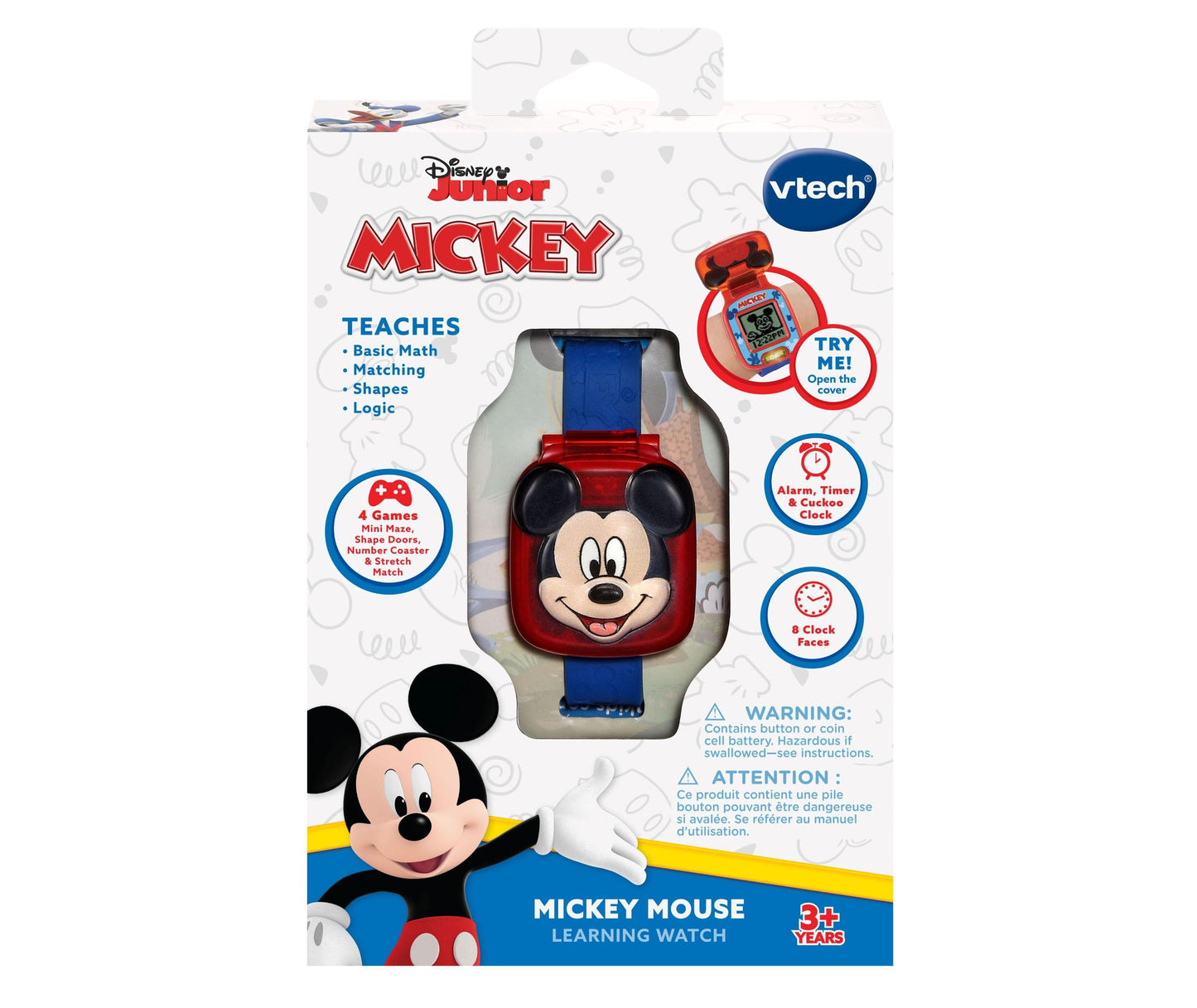 CLOSEOUT! VTech Disney Junior Mickey Mouse Learning Watch