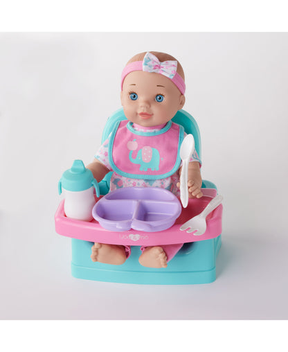 Toys R Us - Hungry Baby 14" Doll Set with Feeding Accessories