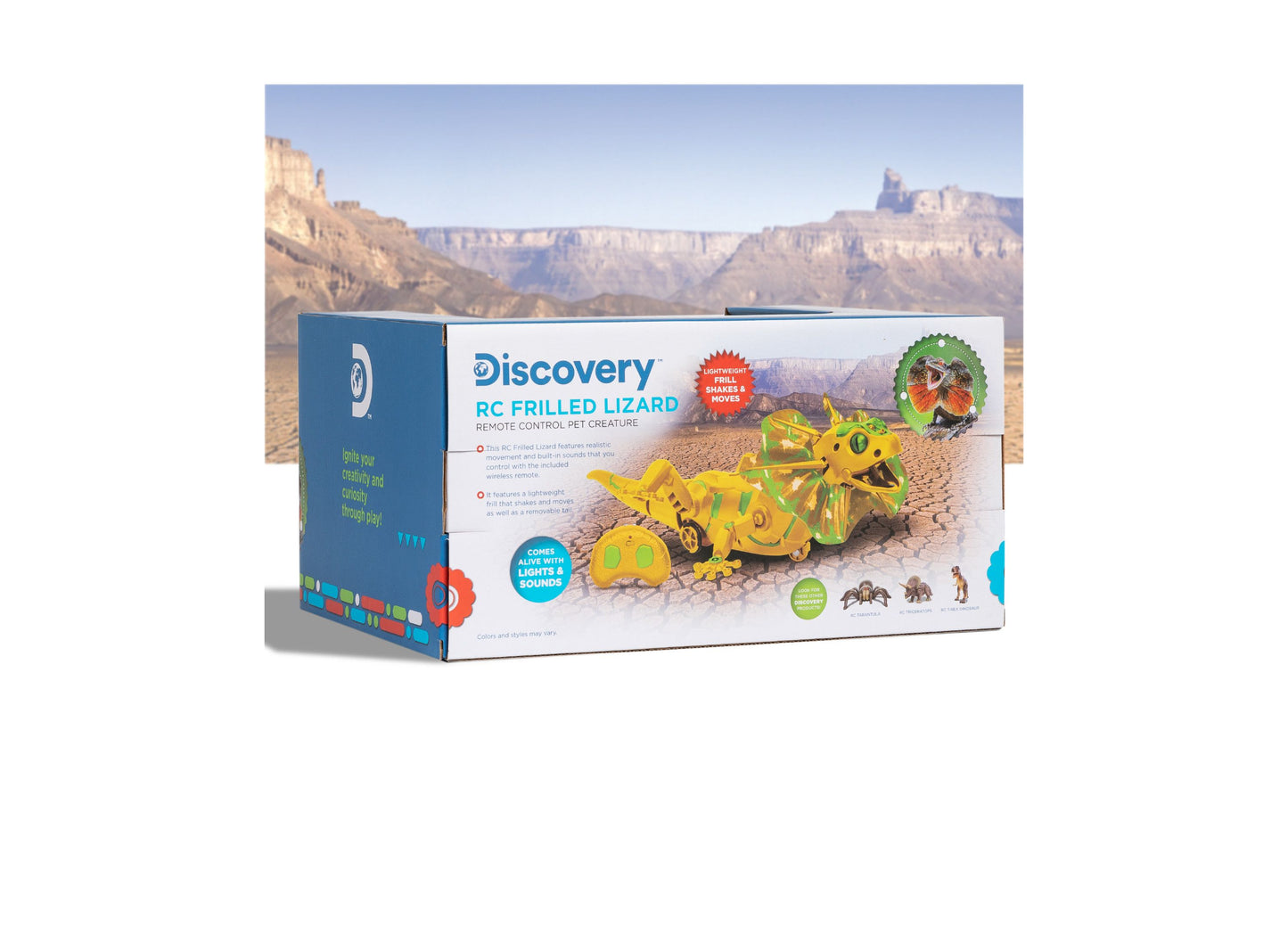 Discovery Kids Interactive RC Lizard with DIY STEM Learning