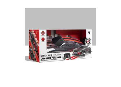 Sharper Image RC LED Lightning Thrasher - 2.4 GHz Wireless Control Race Car Toy