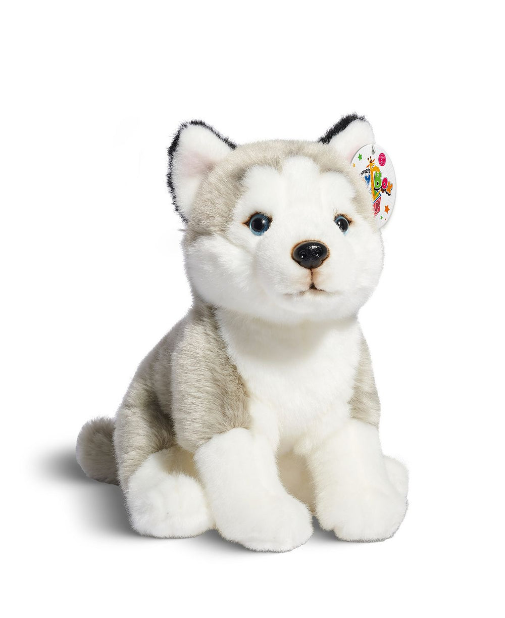 Geoffrey's Toy Box 10-inch Plush Floppy Husky Puppy - Exclusive to Macy's