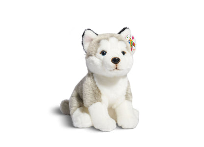 Geoffrey's Toy Box 10-inch Plush Floppy Husky Puppy - Exclusive to Macy's