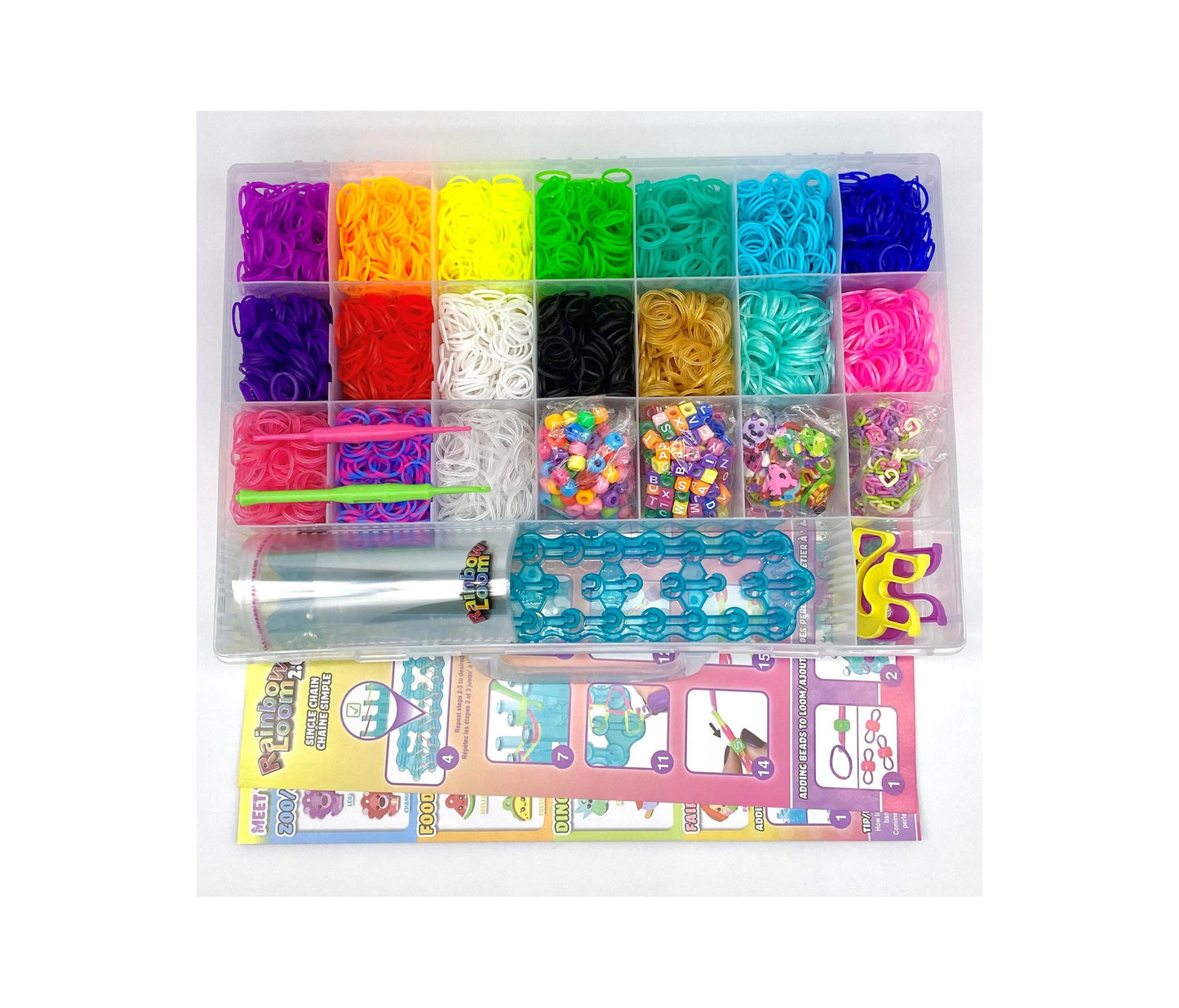 Rainbow Loom Mega Combo Set - Loomipal 5664-Piece Bracelet Making Kit