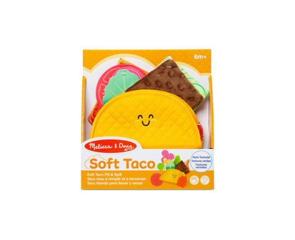 Melissa & Doug Soft Taco Fill & Spill Playset - Interactive Infant Toy