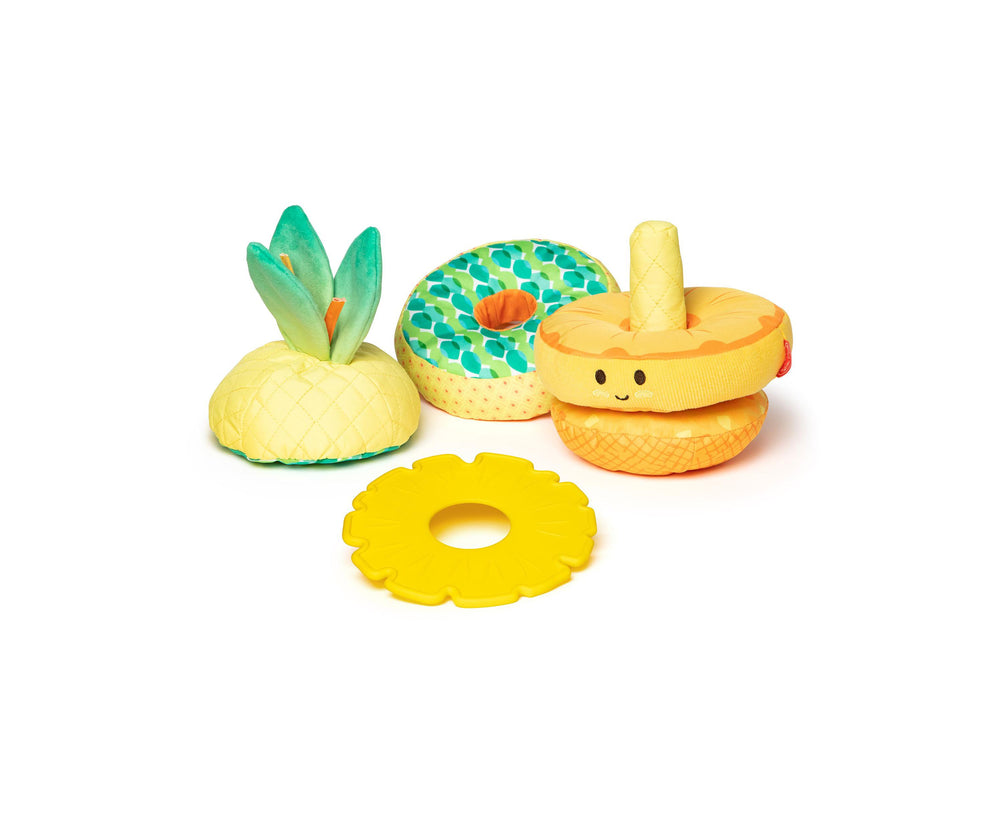 Melissa & Doug Pineapple Soft Stacker - Tropical Fun Set