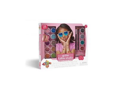 Geoffrey's Toy Box DIY Glitter Tattoo Studio Set - Exclusive to Macy's