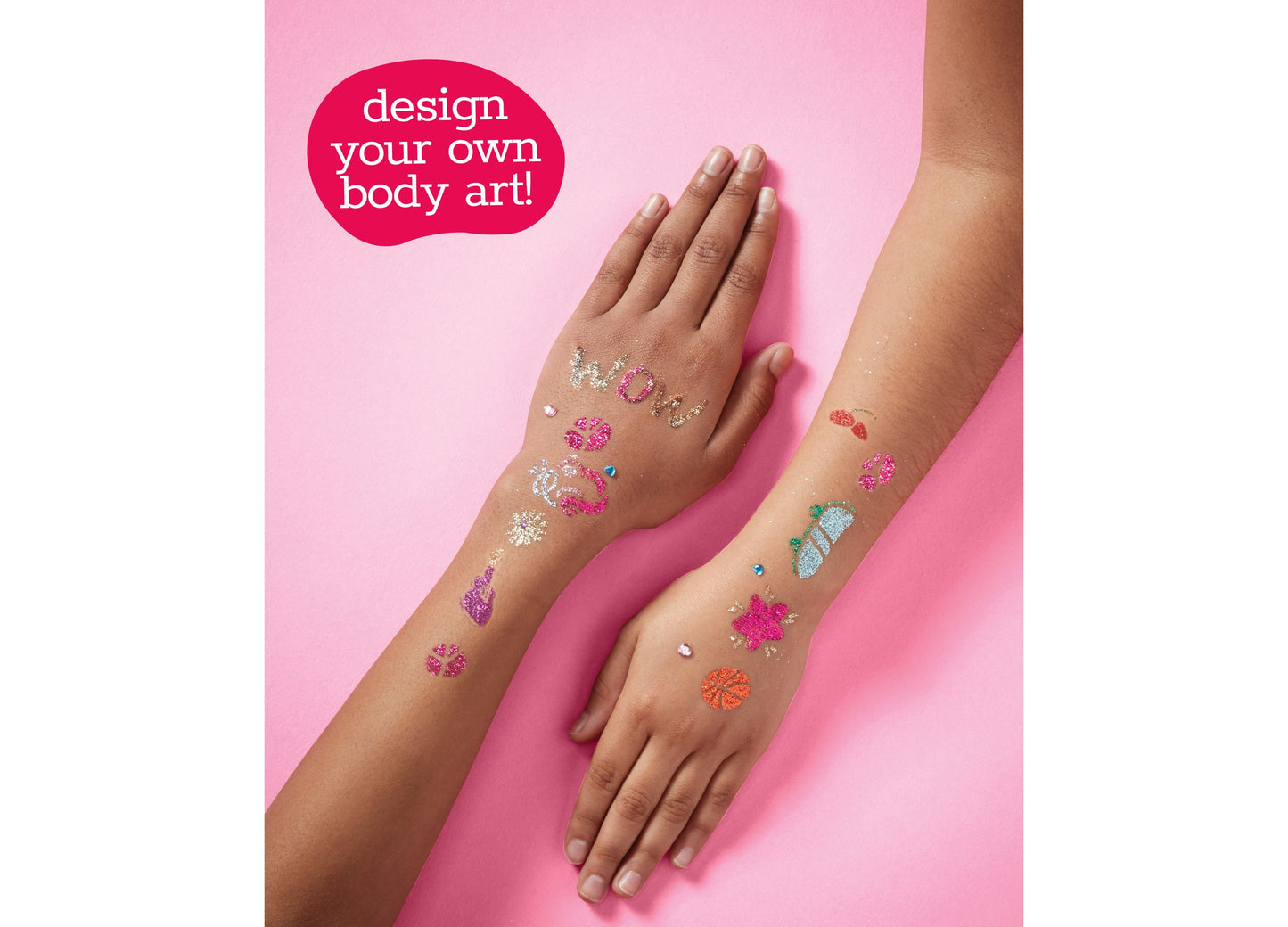 Geoffrey's Toy Box DIY Glitter Tattoo Studio Set - Exclusive to Macy's