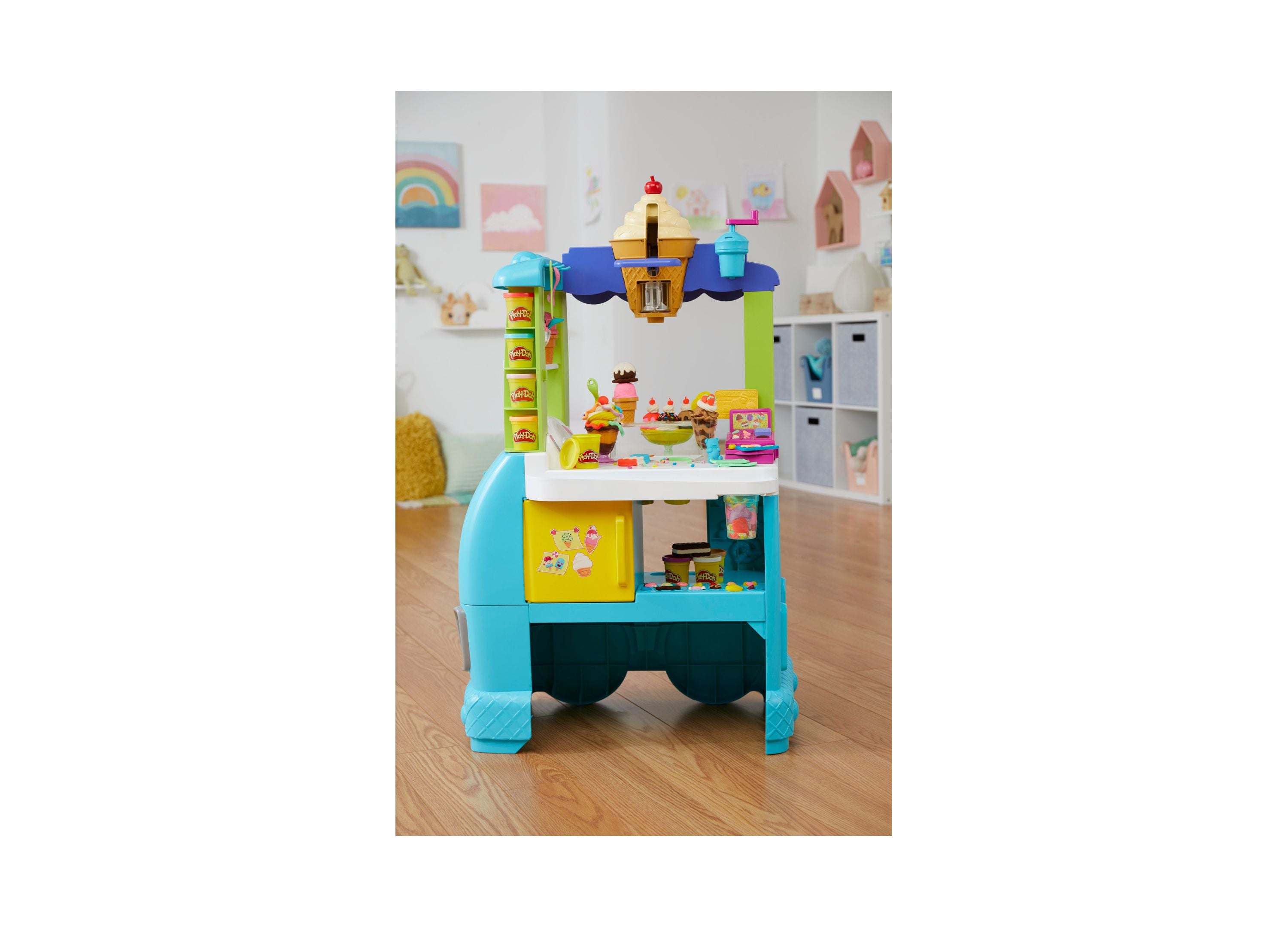 Play-Doh Kitchen Creations Ultimate Ice shops Cream Toy Truck Playset