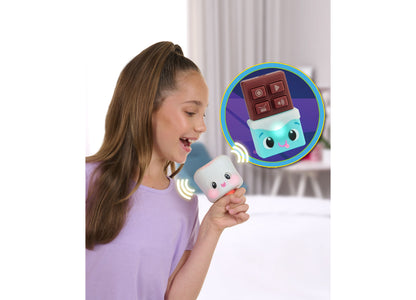 DJ Mixer Mel Mix-A-Lot Interactive Marshmallow Toy with Glow-in-the-Dark Glasses