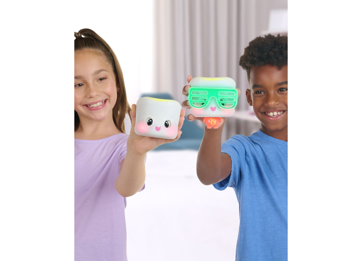 DJ Mixer Mel Mix-A-Lot Interactive Marshmallow Toy with Glow-in-the-Dark Glasses