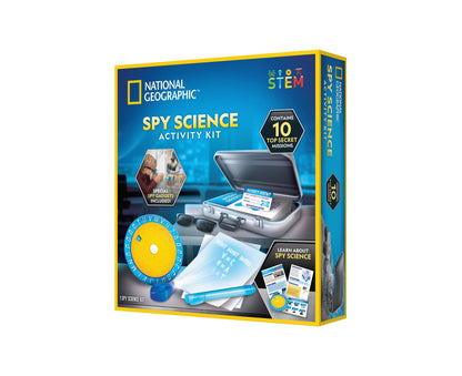 National Geographic Spy Science Activity Kit for Young Detectives