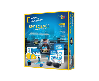 National Geographic Spy Science Activity Kit for Young Detectives