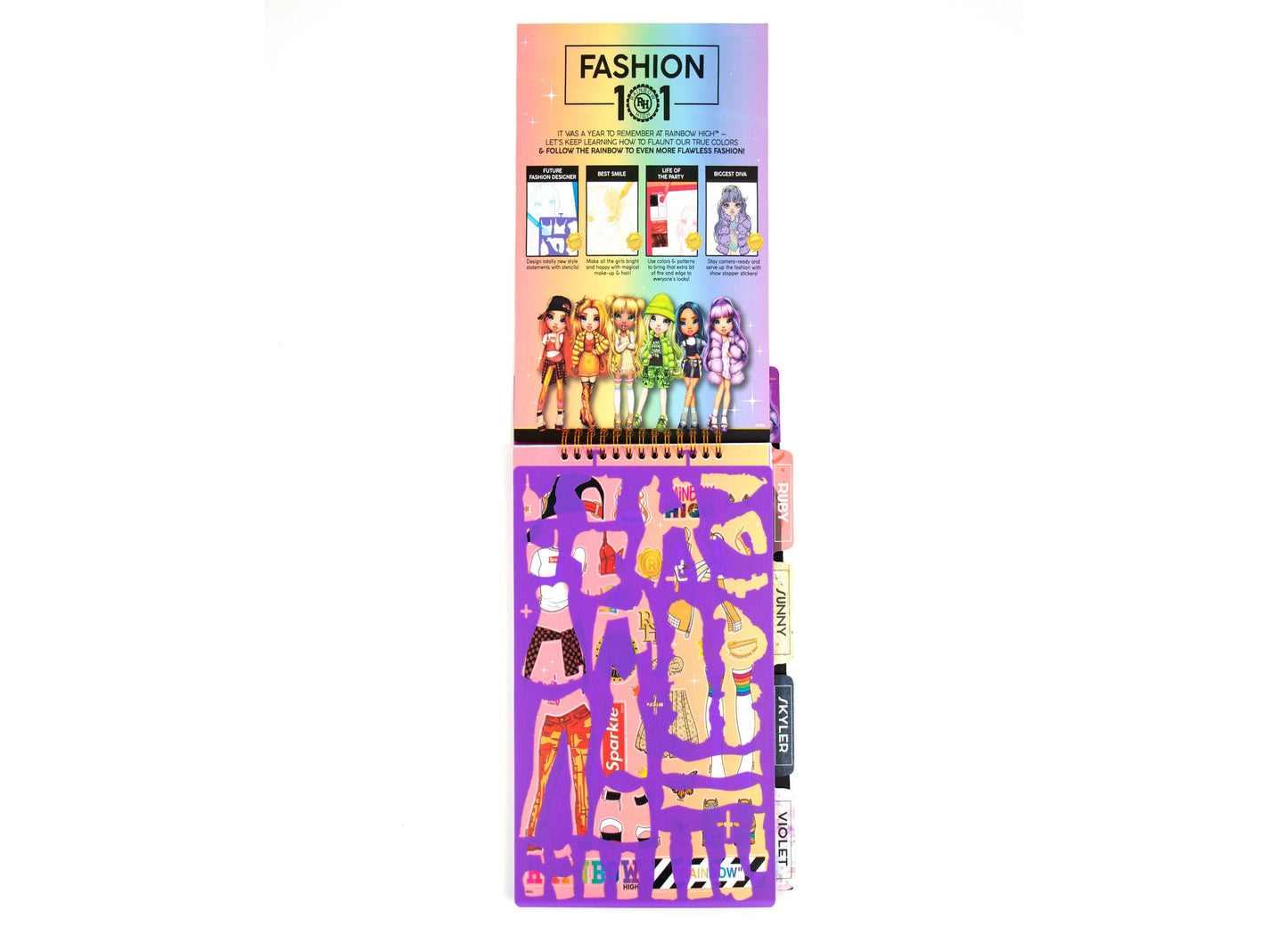 Rainbow High Fashion Sketchbook Playset