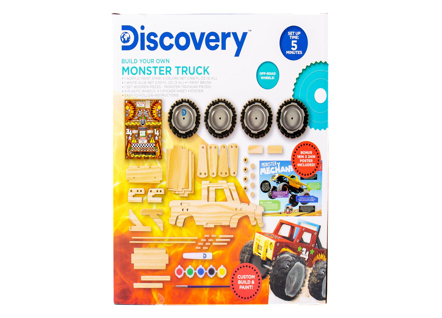 Discovery Build Your Own Monster Truck Playset