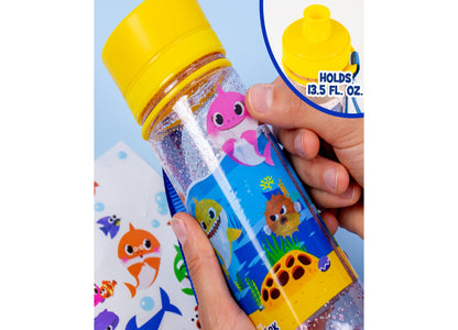 Baby Shark Decorate Your Own Water Bottle Playset