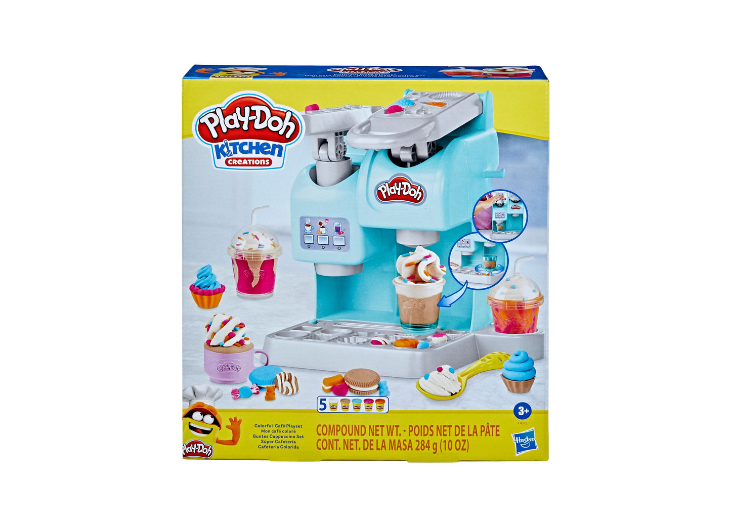 Play-Doh Kitchen Creations Colorful Cafe Playset - Whipped Fantasy