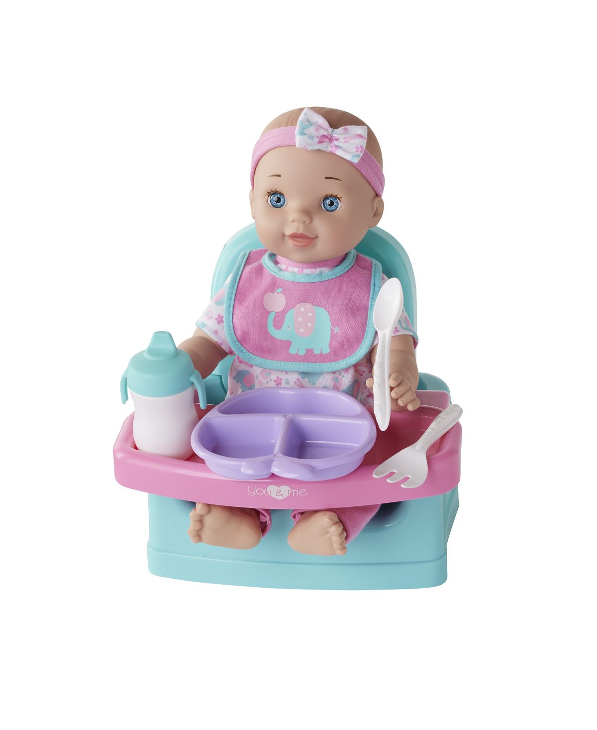 Toys R Us - Hungry Baby 14" Doll Set with Feeding Accessories