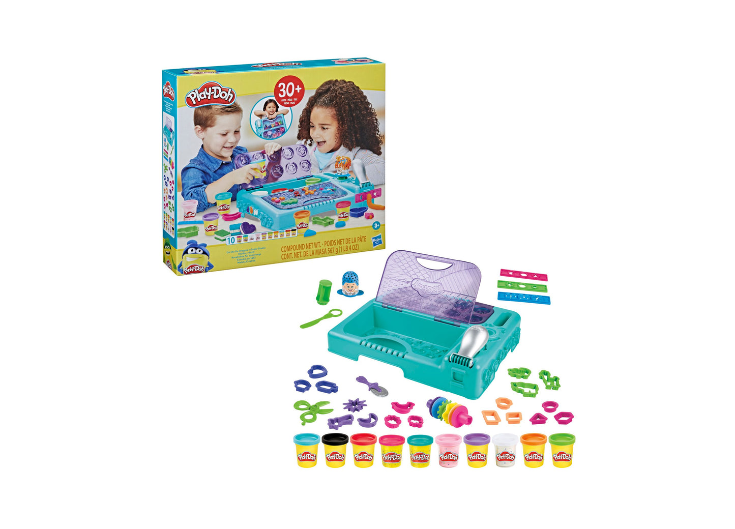 Play-Doh On the Go Imagine and Store Studio Set - Creative Play Kit