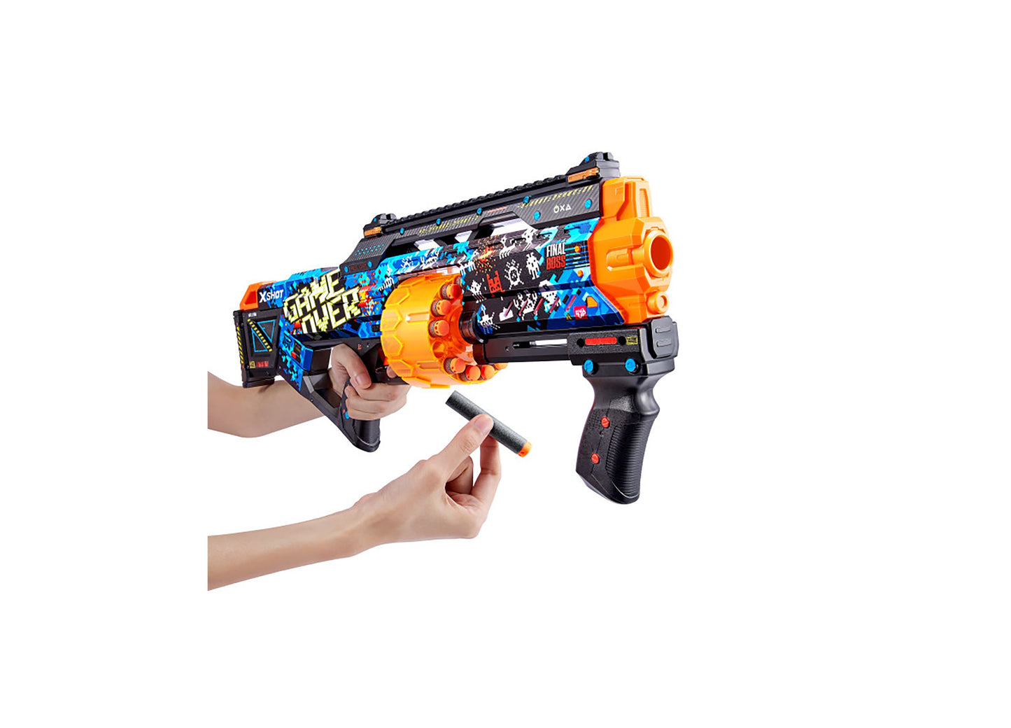 Zuru X-Shot Skins Last Stand Dart Blaster - Game Over Edition