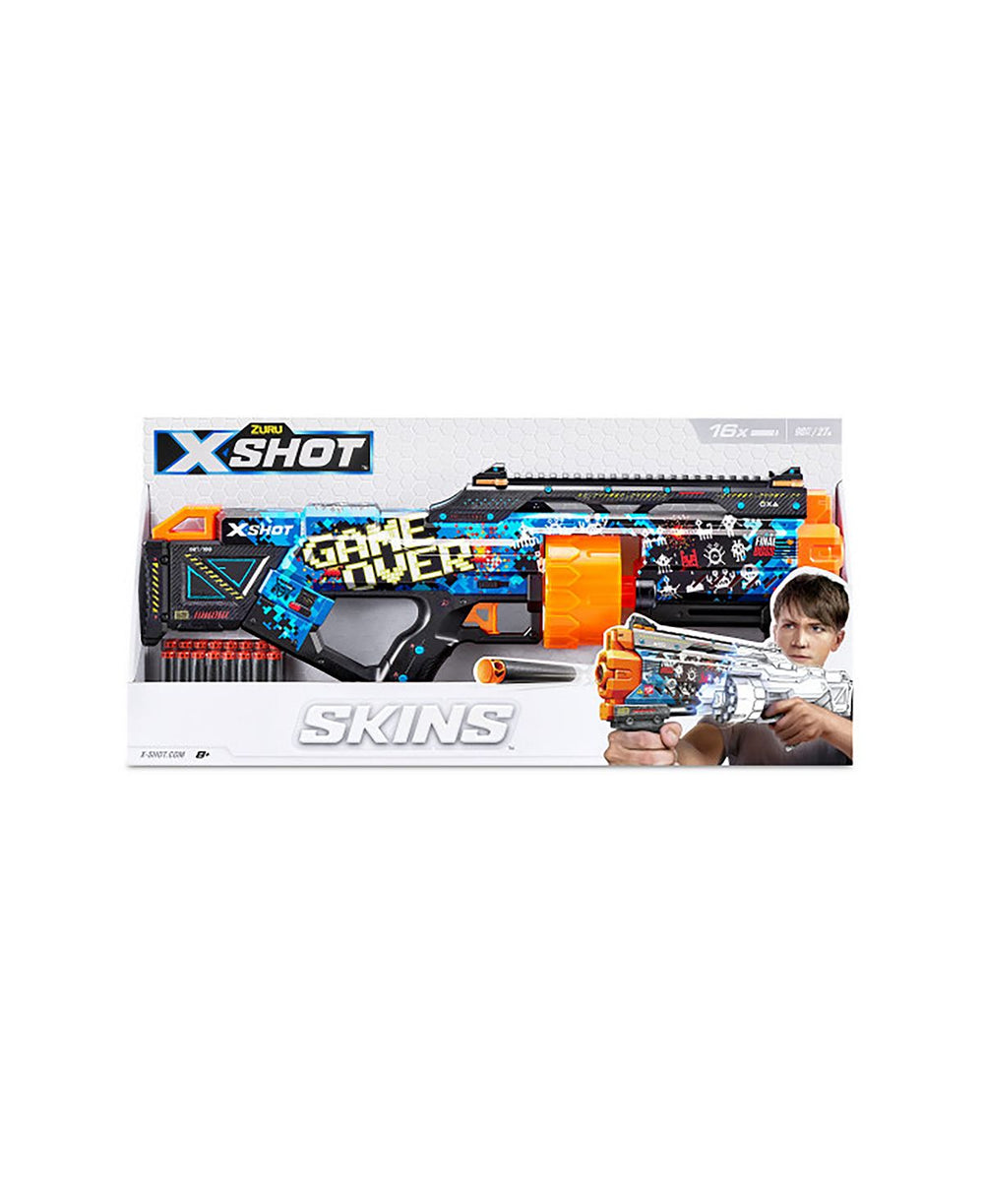 Zuru X-Shot Skins Last Stand Dart Blaster - Game Over Edition