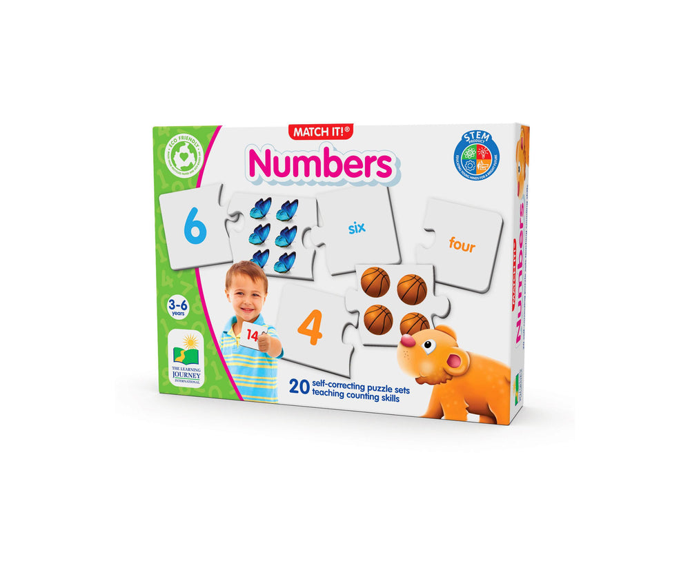 Match It! - Learning Numbers Puzzle - Educational Toy