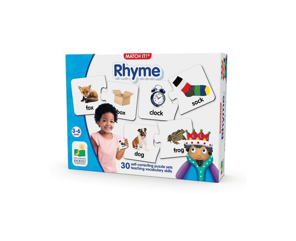 Match It! Rhyme - Vibrant Rhyming Puzzle Game for Kids