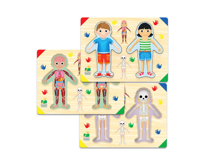 Lift & Learn Anatomy Adventure Puzzle - Inside of Me - 28 Pcs