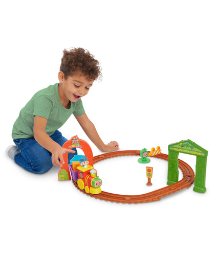 CoComelon All Aboard Music Train Playset - 15 Piece Interactive Set