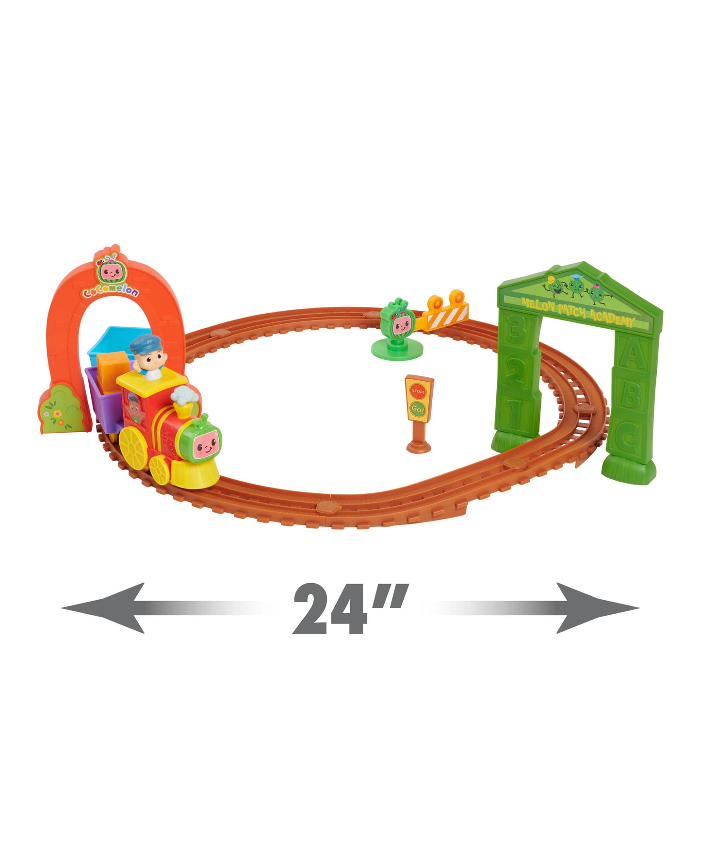 CoComelon All Aboard Music Train Playset - 15 Piece Interactive Set