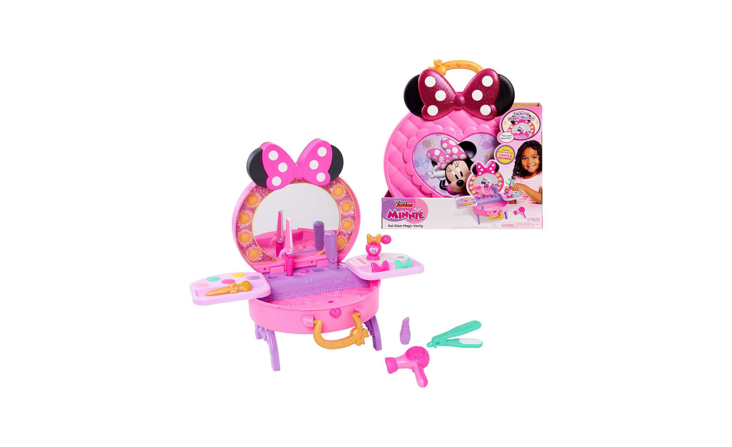 Minnie Mouse Get Glam Magic Vanity Set