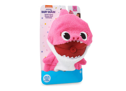 WowWee Pinkfong Baby Shark Mommy Shark Bath Puppet ‚Äì Pink