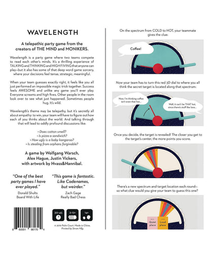 Wavelength Social Guessing Party Game